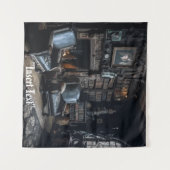 アーカイ幽霊のよく出るブ タペストリー (正面(横))