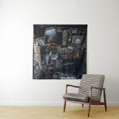 アーカイ幽霊のよく出るブ タペストリー (インサイチュ(横))