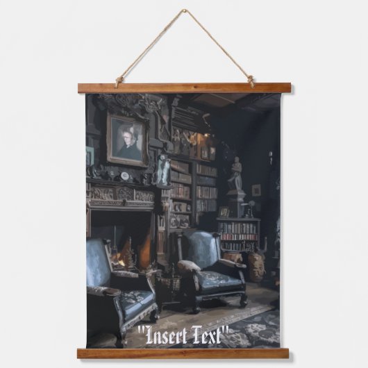 アーカイ幽霊のよく出るブ 吊り下げ型タペストリー (正面)