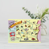 アーカカラフルンソーの地図の移動中のお知らせ シーズンカード (スタンド正面)