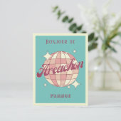 アーカチオンフランスバケーションレトロポストカード ポストカード (スタンド正面)