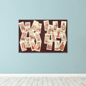 アーカナのタロットカード専攻の。 キャンバスプリント (インサイチュ (ウッドフロア))