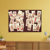 アーカナのタロットカード専攻の。 キャンバスプリント (インサイチュ (リビング))