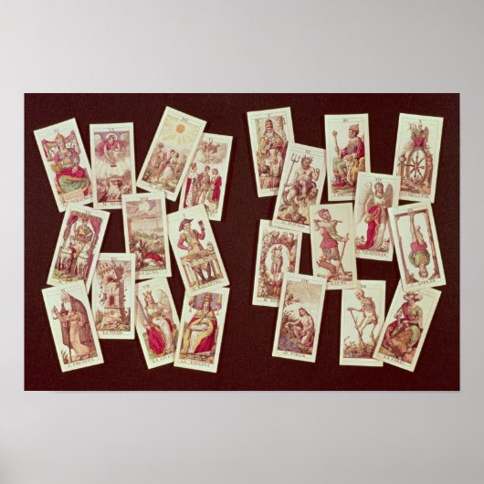 アーカナのタロットカード専攻の。 ポスター (正面)