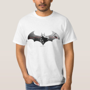 アーカムシティこうもりシンボル Tシャツ