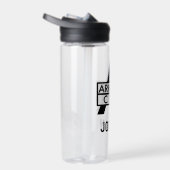 アーカムシティアイコン |名前の追加 ウォーターボトル (右面)