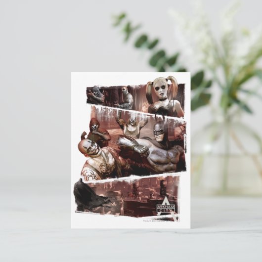 アーカムシティキャラクタートリフォールド ポストカード (スタンド正面)