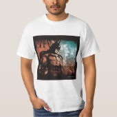 アーカムシティバットマンミックスメディア Tシャツ (正面)