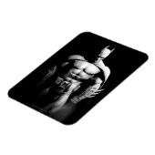 アーカムシティ |バットマンワイドと白黒のポーズ マグネット (左側)