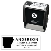 アーカモダンンソー州形状差出人住所 セルフインキングスタンプ (インサイチュ)