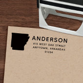 アーカモダンンソー州形状差出人住所 セルフインキングスタンプ