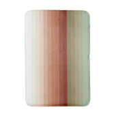 アーカラフルストーストライプのン バスマット (正面縦)