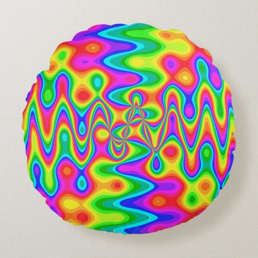 アーカラフルトの丸枕 ラウンドクッション (正面)