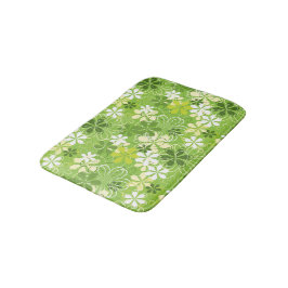 アーカラフルトイラストレーション自然フローラルパターン バスマット