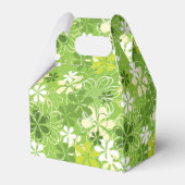 アーカラフルトイラストレーション自然フローラルパターン フェイバーボックス (裏面サイド)