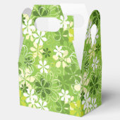 アーカラフルトイラストレーション自然フローラルパターン フェイバーボックス (オープン)