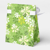 アーカラフルトイラストレーション自然フローラルパターン フェイバーボックス (裏面サイド)