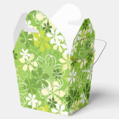 アーカラフルトイラストレーション自然フローラルパターン フェイバーボックス (オープン)