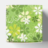 アーカラフルトイラストレーション自然フローラルパターン フェイバーボックス (上部)