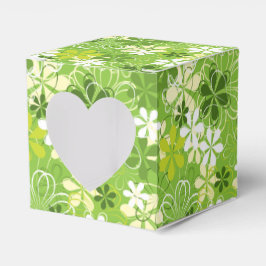 アーカラフルトイラストレーション自然フローラルパターン フェイバーボックス