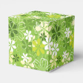 アーカラフルトイラストレーション自然フローラルパターン フェイバーボックス (裏面サイド)
