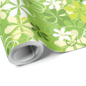 アーカラフルトイラストレーション自然フローラルパターン ラッピングペーパー (ロールコーナー)