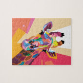 アーカラフルトキリンポートレート ジグソーパズル (横)