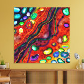 アーカラフルト抽象芸術 キャンバスプリント (インサイチュ (リビング))