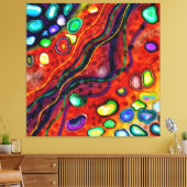 アーカラフルト抽象芸術 キャンバスプリント (インサイチュ (リビング))