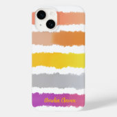 アーカラフルト絵を描の水彩模様 Case-Mate iPhoneケース (裏面)