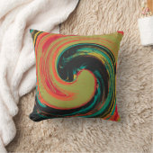 アーカラフルト絵を描デザイン抽象芸術枕 クッション (ブランケット)