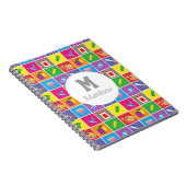 アーカラフルト·アンド·クラフト·パターンキッズ·スケッチブック ノートブック (右側)