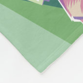 アーカラフルポップ・アートのトピグパーソナライズされたフリースブランケット フリースブランケット (角)