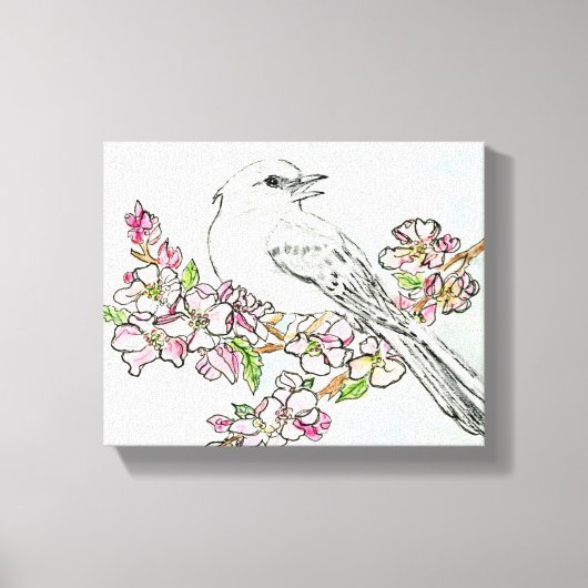 アーカンサスの引き伸ばしキャンバス印刷 キャンバスプリント (正面)