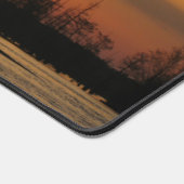 アーカンサスサンライズオンミルウッド湖 デスクマット (コーナー)