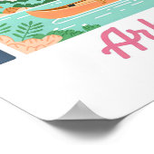 アーカンサスザナチュラル州サマートラベル ポスター (角)