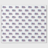 アーカンサススターズアンドストライプズ州 ラッピングペーパー (フラット)