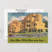 アーカンサスホテルマウンテンレ ポストカード (正面/裏面)