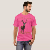 アーカンサスホワイトテールディアーデザイン Tシャツ (正面フル)