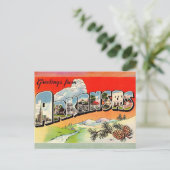アーカンサスヴィンテージ旅行はがき ポストカード (スタンド正面)