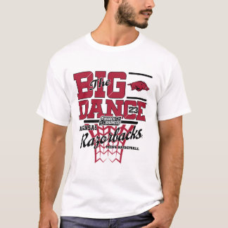 アーカンサス・ラゾバックスマーチ・マッドネス・バスケットボールダンス Tシャツ