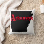 アーカンスタイルレッド文字 クッション (ブランケット)