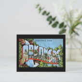 アーカンソーからのご挨拶 ポストカード (スタンド正面)