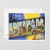 アーカンソーからの挨拶 ポストカード (正面/裏面)