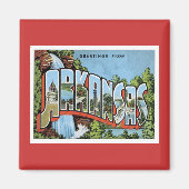 アーカンソーからの挨拶 マグネット (正面)