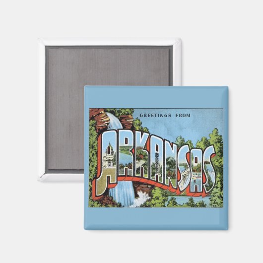 アーカンソーからの挨拶 マグネット (正面/裏面)