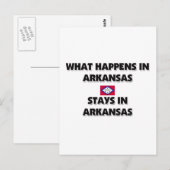 アーカンソーで起こること ポストカード (正面/裏面)