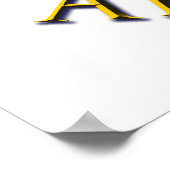 アーカンソーのお茶会ポスター ポスター (角)