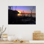 アーカンソーのダックブラインドのポイント ポスター (キッチン)