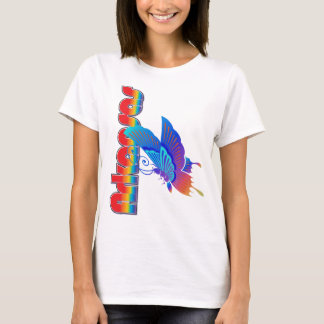 アーカンソーのバウハウスの蝶ワイシャツ Tシャツ